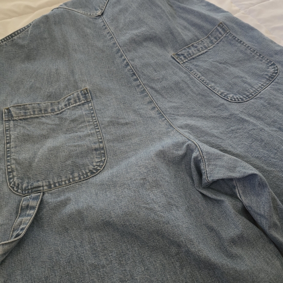 💛 2/$20 or 3/$26  Crazy Horse By Liz Claiborne Vintage Women's Denim Overalls - Picture 5 of 10